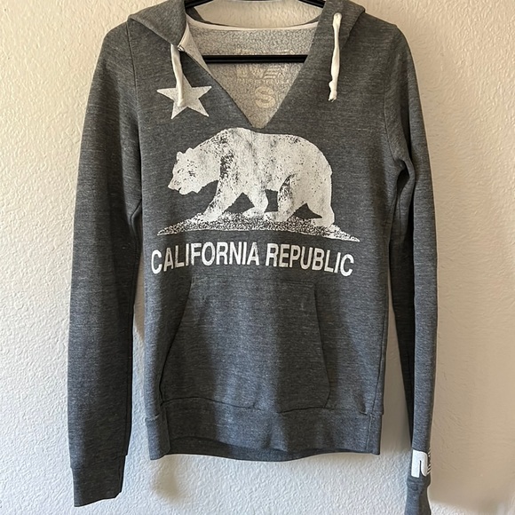 Rebel Yell Jackets & Blazers - NWOT Rebel Yell California Republic Hoodie VINTAGE